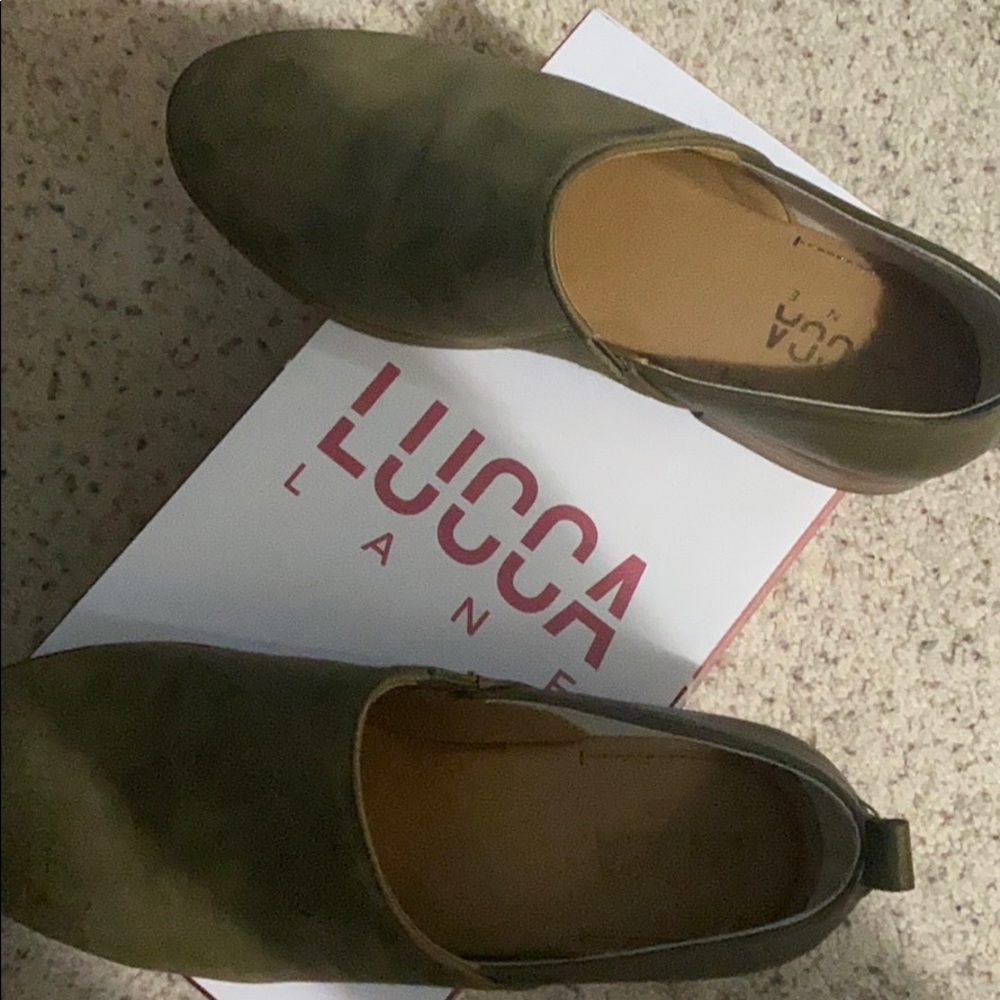 Lucca Lane Shoes Military Olive Color View 2